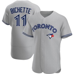 Bo Bichette Toronto Blue Jays Men's Authentic Road Jersey - Gray