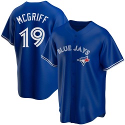 Fred Mcgriff Toronto Blue Jays Youth Replica Alternate Jersey - Royal
