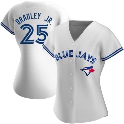 Jackie Bradley Jr. Toronto Blue Jays Women's Authentic Home Jersey - White
