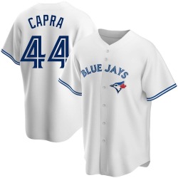 Vinny Capra Toronto Blue Jays Youth Replica Home Jersey - White