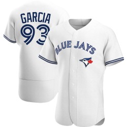 Yimi Garcia Toronto Blue Jays Men's Authentic Home Jersey - White
