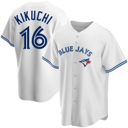 Yusei Kikuchi Toronto Blue Jays Men's Replica Home Jersey - White